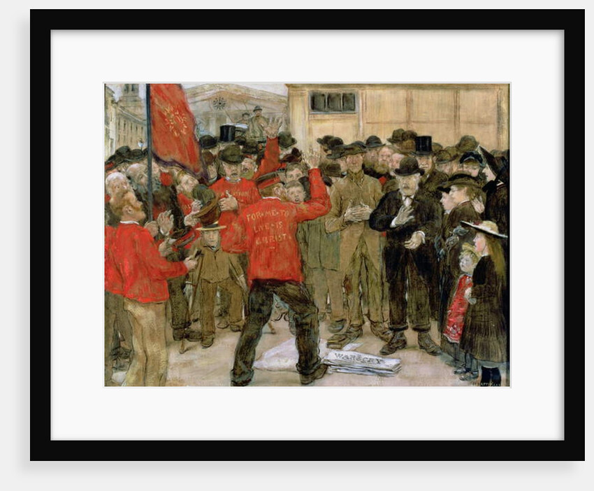 The Salvation Army by Jean Francois Raffaelli