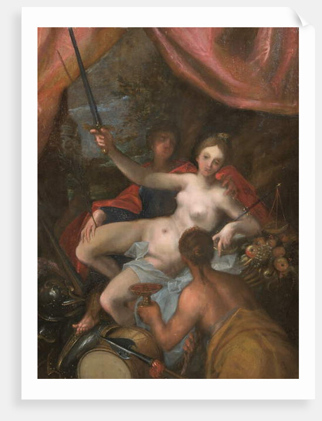 Personification of Pax by Johann or Hans von (follower of) Aachen