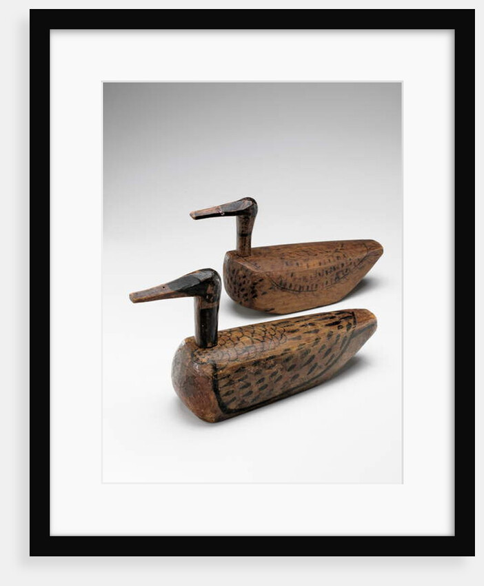 Pair of wedding ducks, Joseon Dynasty, c.1900 by School Korean