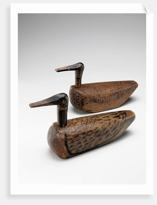 Pair of wedding ducks, Joseon Dynasty, c.1900 by School Korean