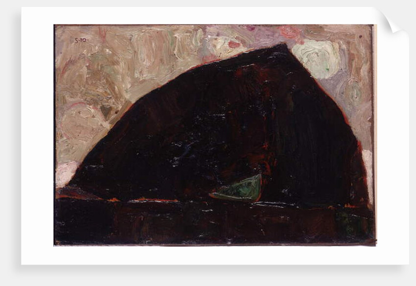 Mountain on the River, 1910 by Egon Schiele