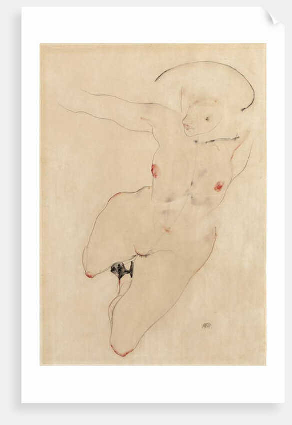 Female nude, 1912 by Egon Schiele