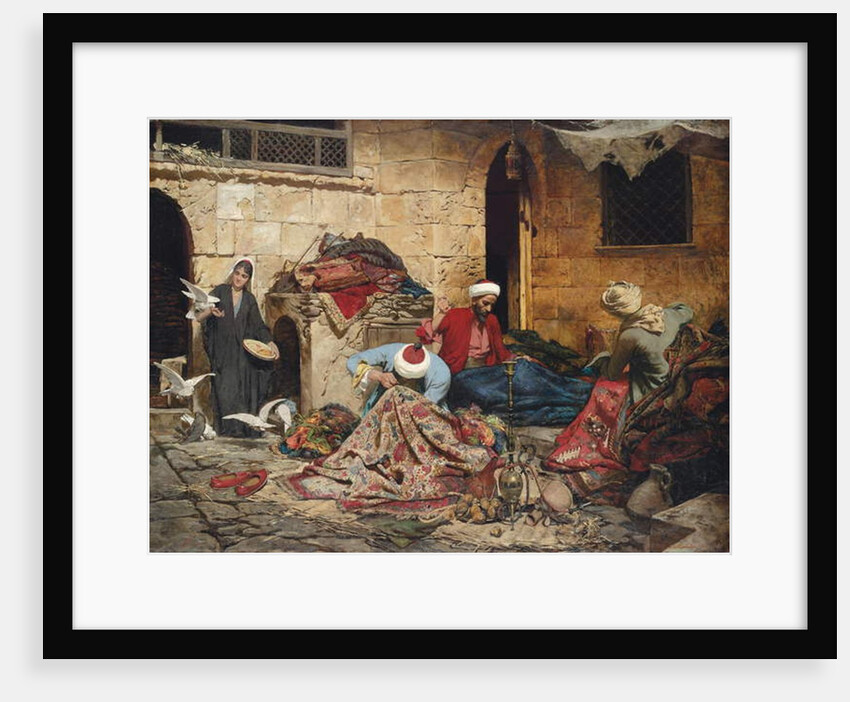 The Carpet Menders, 1883 by Rudolf Der G. Swoboda