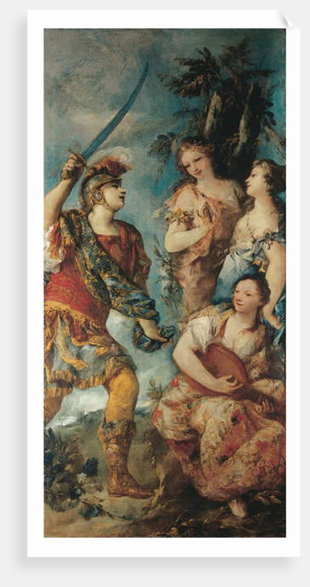Rinaldo and the Nymphs by Giovanni Antonio Guardi