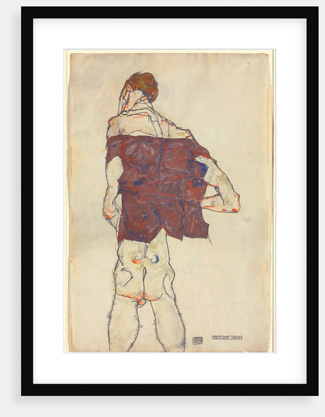 Standing Man, 1913 by Egon Schiele