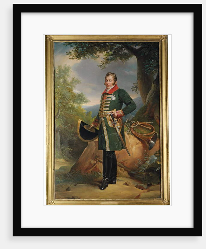 Portrait of Charles-Ferdinand d'Artois, Duc de Berry by Francois Pascal Simon Gerard