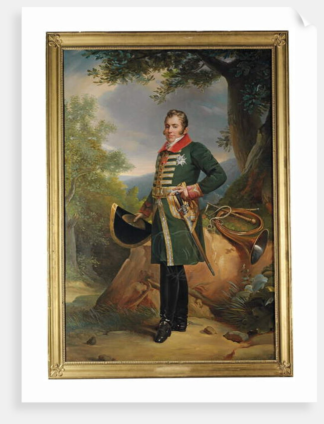 Portrait of Charles-Ferdinand d'Artois, Duc de Berry by Francois Pascal Simon Gerard