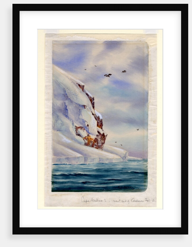 Cape Wadsworth, Coulman Island by Edward Adrian Wilson