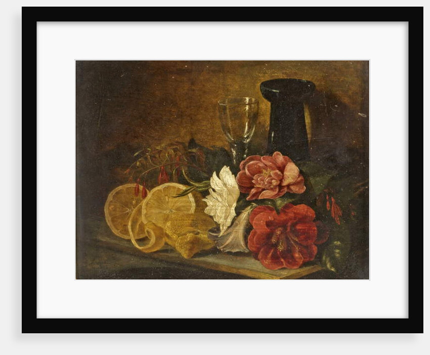 Still Life with Fruit and Flowers, 1855 by George Lance