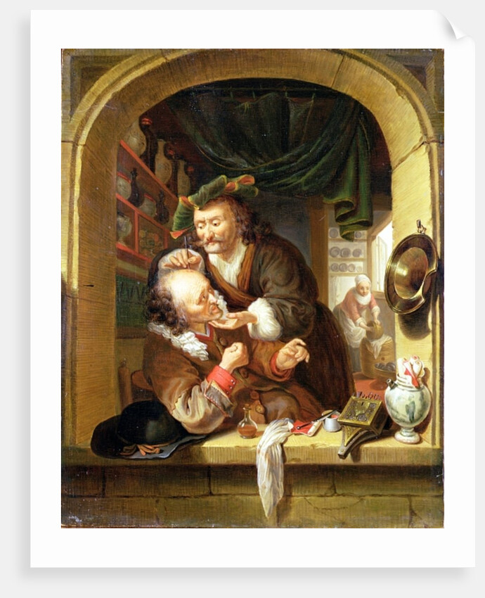 The Barber Surgeon by Heiman Dullaert