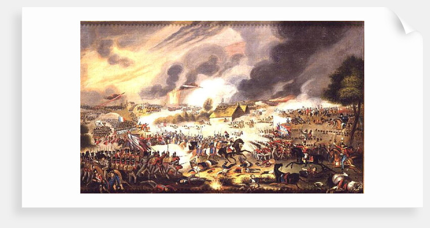 The Battle of Waterloo, 18th June 1815, 1842 by G. Newton