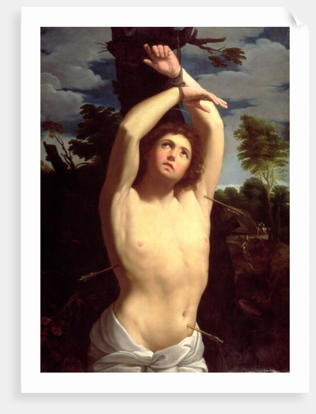 St. Sebastian by Guido (after) Reni