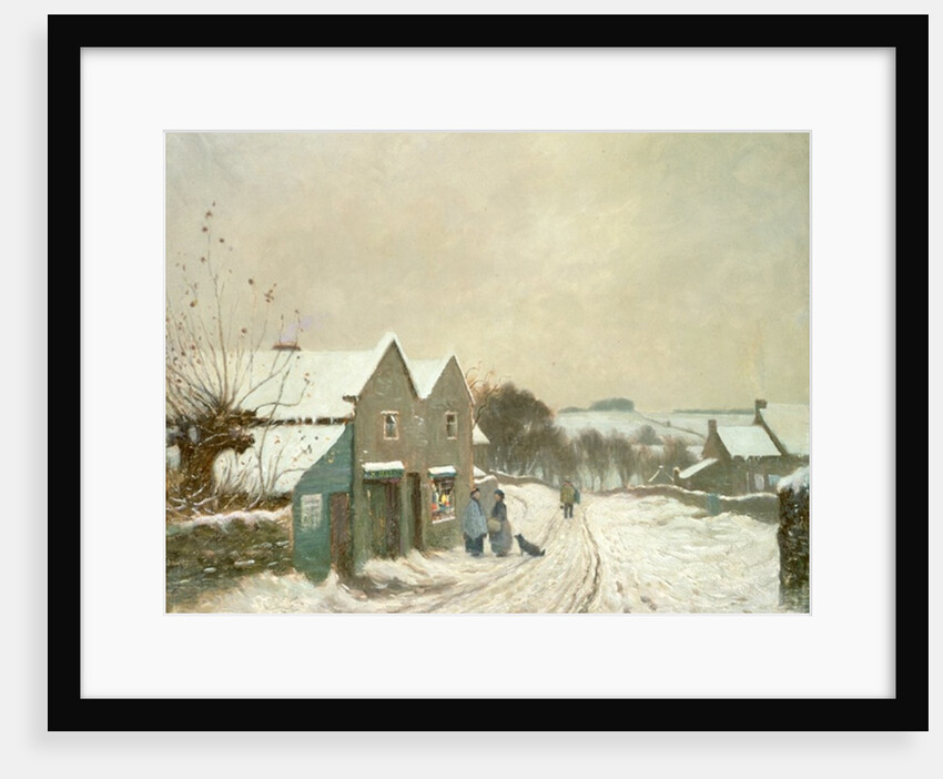 Winter at Turkdean by William Augustus Rixon