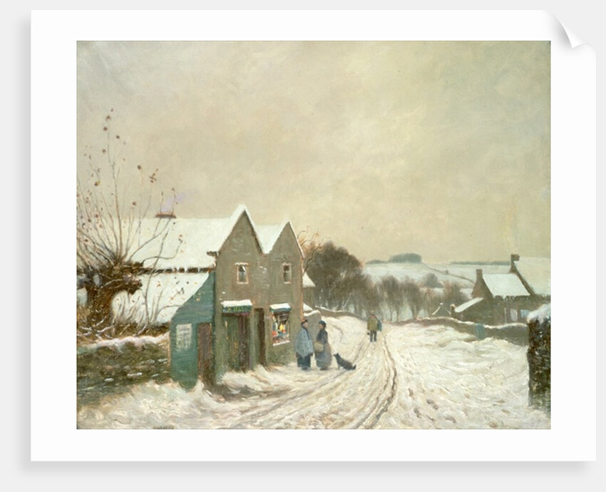 Winter at Turkdean by William Augustus Rixon