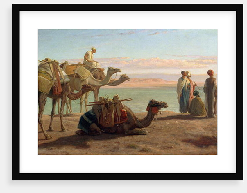 Waiting for the Boat, Gulf of Suez, 1872 by Frederick Goodall