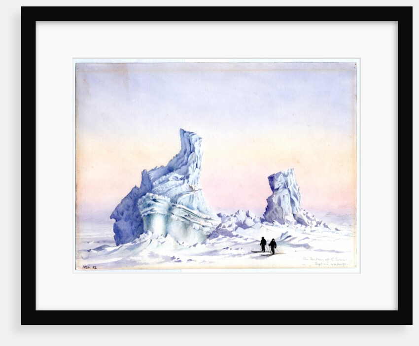 An Iceberg off Cape Evans, 1st-11th September, 1911 by Edward Adrian Wilson