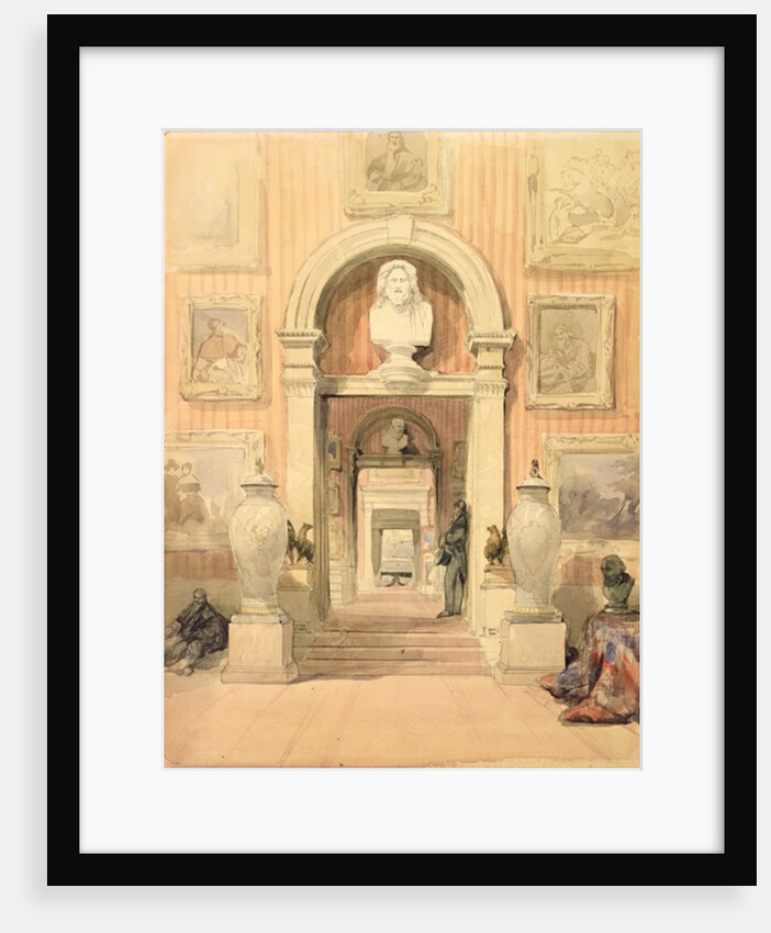 Interior of Thirlestaine House, Cheltenham by David Roberts