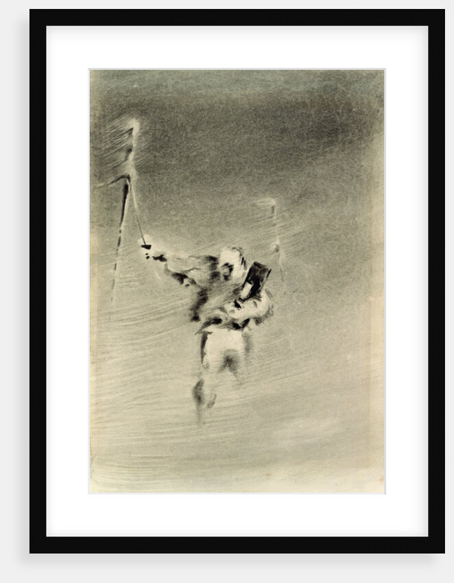 Taking Observations in a Blizzard by Edward Adrian Wilson