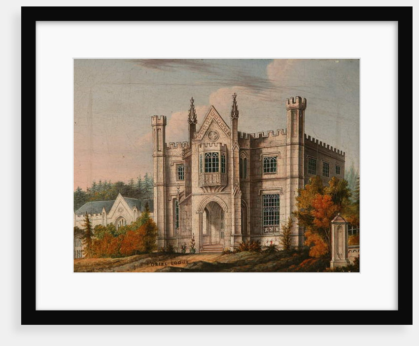 Oriel Lodge, 1823-35 by School Chinese