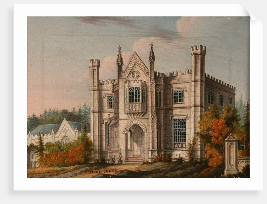 Oriel Lodge, 1823-35 by School Chinese