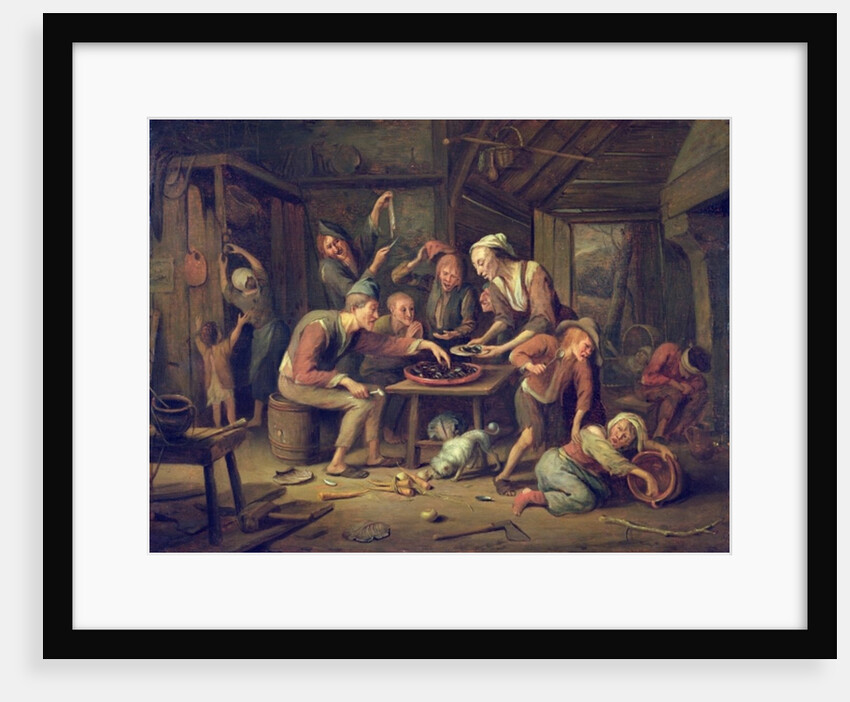 The Lean Kitchen by Jan Havicksz. Steen