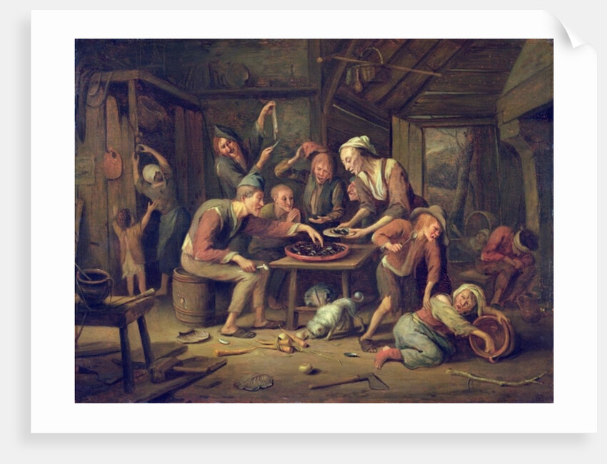 The Lean Kitchen by Jan Havicksz. Steen