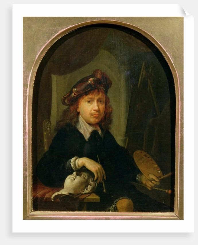 Self Portrait by Gerrit or Gerard Dou