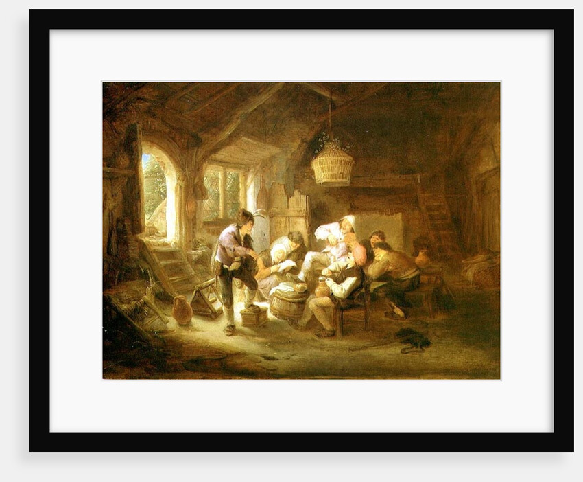 Drinking Scene by Adriaen Jansz. van Ostade