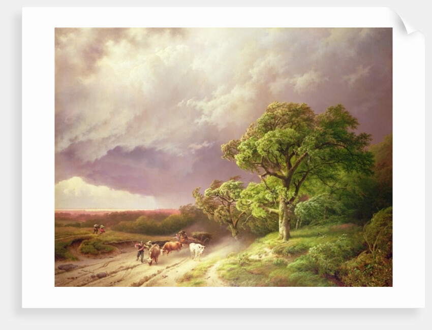 The Coming Storm by Barend Cornelis Koekkoek