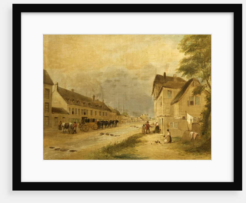 Cheltenham High Street, 1740 by English School