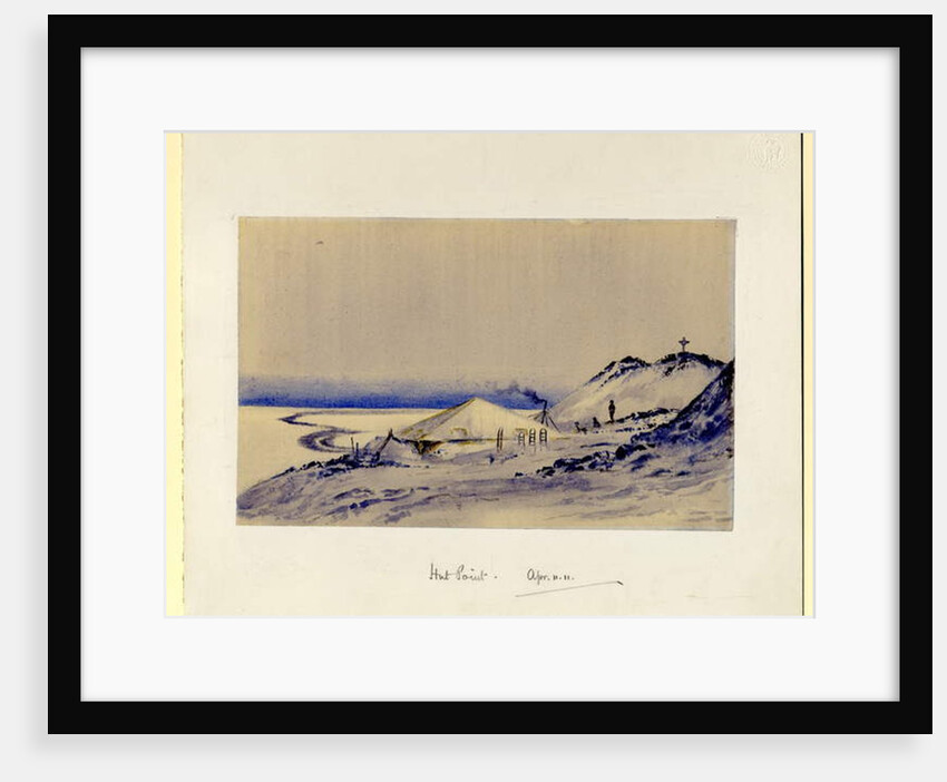 Hut Point, 1911 by Edward Adrian Wilson