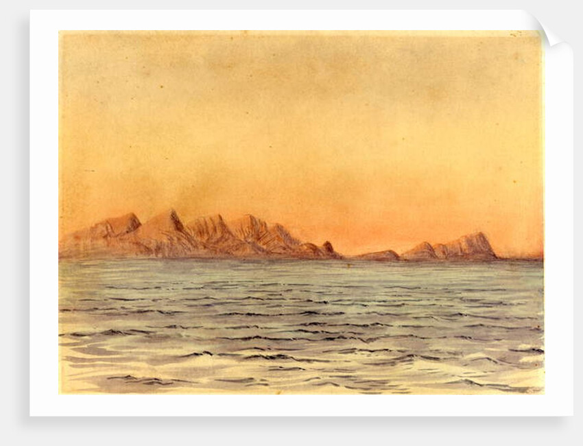 Sunset, Simon's Bay, South Africa by Edward Adrian Wilson