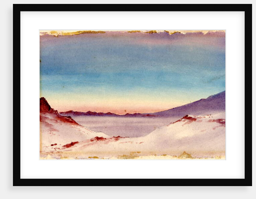 Hut Point from the Gap, 1901-04 by Edward Adrian Wilson