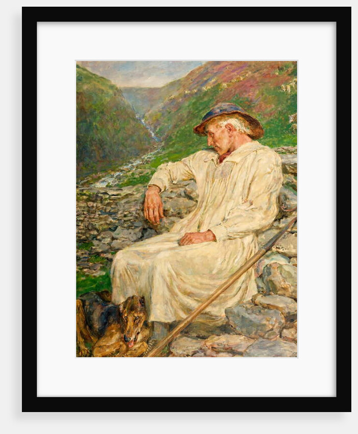 Michael and the Unfinished Sheepfold 1920 by Briton Riviere