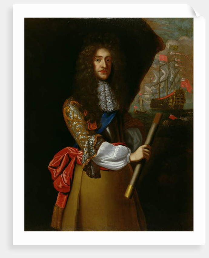 Portrait of James VII of Scotland and II of England, c.1670 by John Baptist de Medina