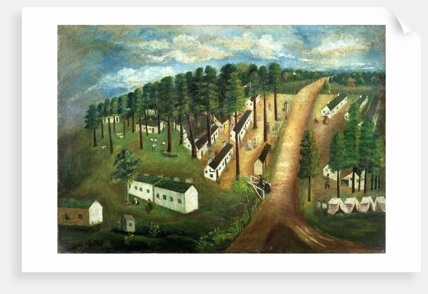 Howard's Grove Hospital near Richmond, Virginia by American School