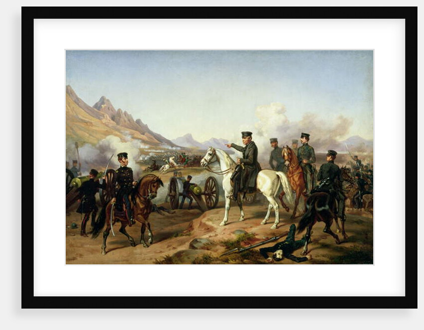 General Zachary Taylor at the Battle of Buena Vista in 1847 by William Henry Powell