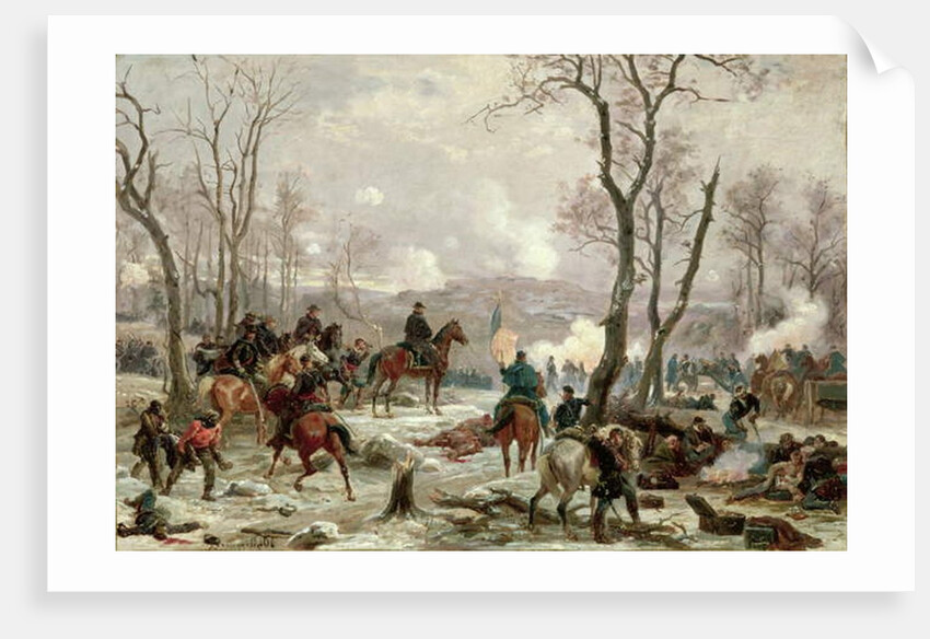 General Grant looking over the Battlefield at Fort Donelson, c.1863 by Paul Phillipoteaux