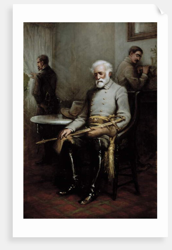 The Lost Cause, Lee waiting for Grant by Thomas Nast