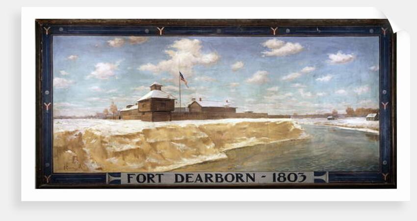 Fort Dearborn - 1803, 1903 by Edgar Spier Cameron