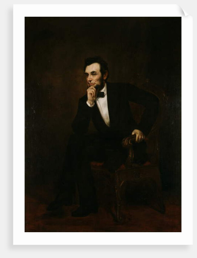 Portrait of Abraham Lincoln, c.1866-70 by George Peter Alexander Healy