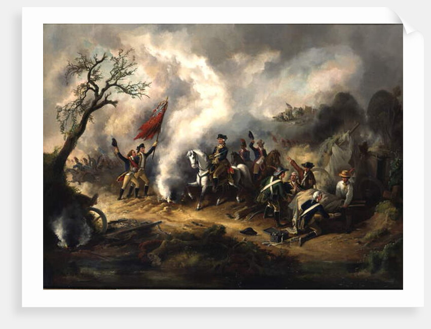 Battle of Monmouth, June 28, 1778, early 19th century by American School