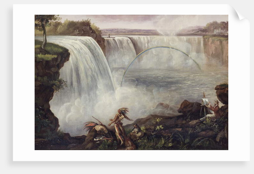 Niagara Falls, c.1840-50 by American School