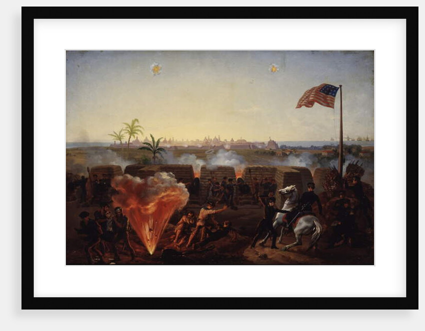 The Siege of Vera Cruz, c.1867 by William Henry Powell