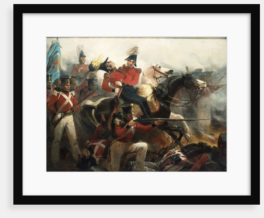 Death of General Ross at the Battle of Baltimore, September 12th, 1814 by Alonzo Chappel