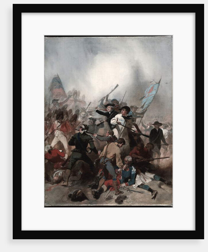 Battle of Bunker Hill, June 17th, 1775, 1859 by Alonzo Chappel