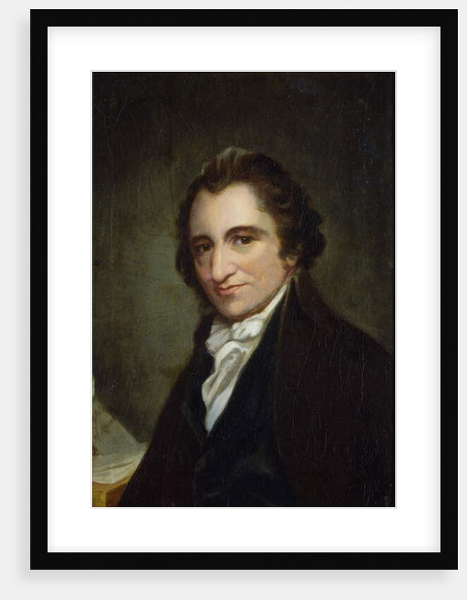 Portrait of Thomas Paine, 1800 by George Romney