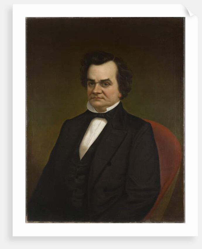 Portrait of Stephen Arnold Douglas, c.1855 by Louis O. Lussier