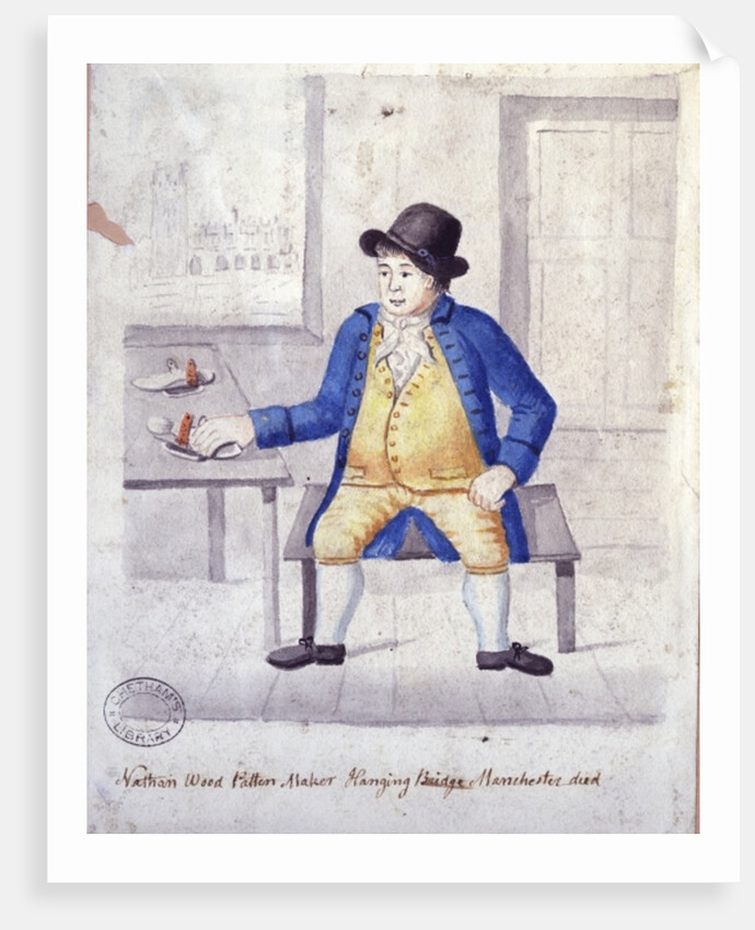 Nathan Wood, Patten Maker by Thomas Barritt