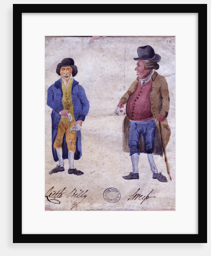 Little Billy and Sweep, early 19th century by English School